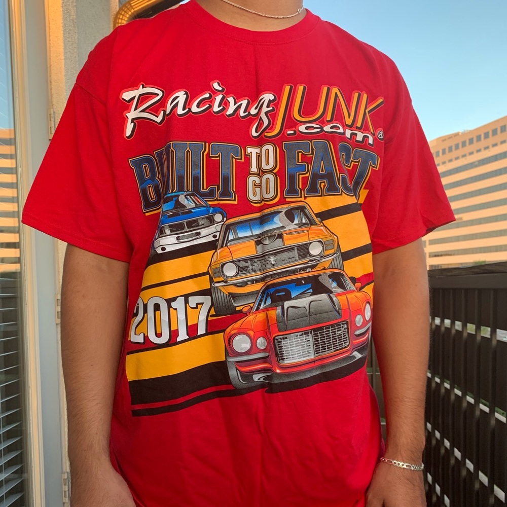 Racing junk built to go fast 2017 T-shirt
